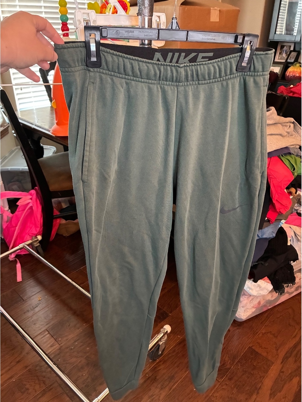 Nike Dri-FIT green jogger pants